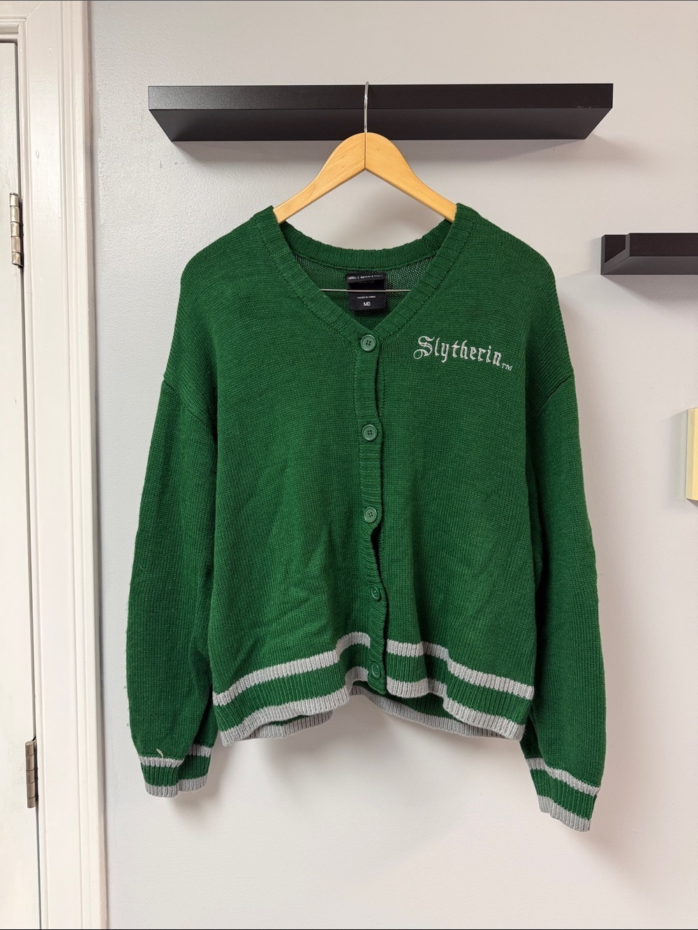 Harry Potter Slytherin Cardigan